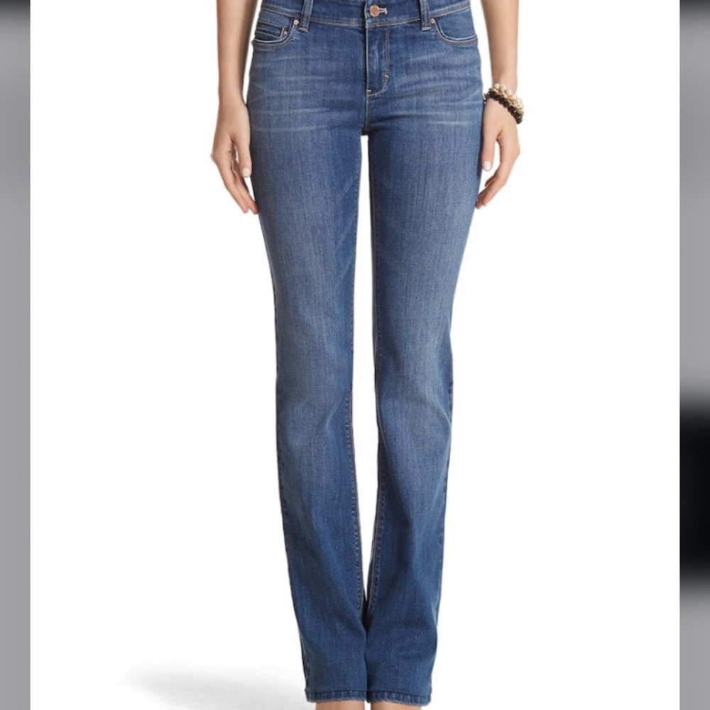 White House Black Market Boot Leg Jeans- 8S